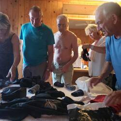 A la recherche de son petit linge 😂