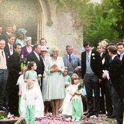 Wedding day from Queen Camilla's daughter Laura 2006