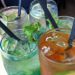 Getränke in der Trainstreet