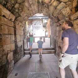 Going into the castle