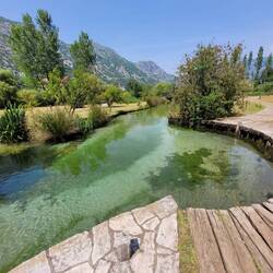 A river runs through it