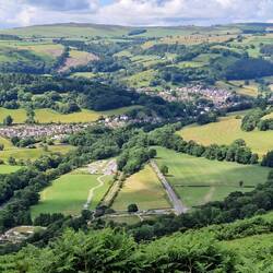 Llangollen from the Panorama walk