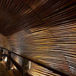 wooden roof proved to be waterproof