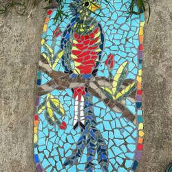 Monteverde, pedestrian walkway deco