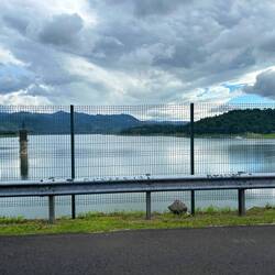 Foto vom Staudamm aus