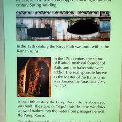 Lead messages to Minerva were written and thrown into the spring