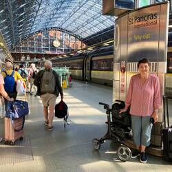 Paris Gare de Nord to St Pancras Station in 2.5 hours