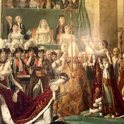 Napoleon crowning Josephine