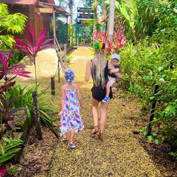 Spaziergang durs Städtli. Au das isch grüen bewachsä.