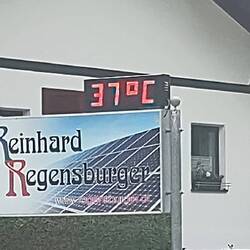 Obwohl die Sonne sich rahr macht.