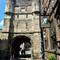 The entrance to the city walls