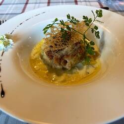 Leckeres Abendessen - im Bild nur die Vorspeise 😋