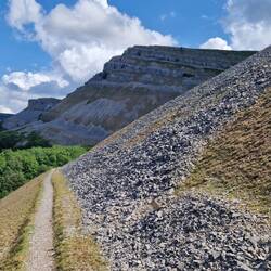 Crags beneath Eglwyseg Mountain