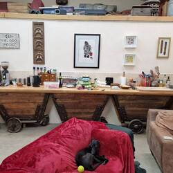 Wernog Wood kitchen area