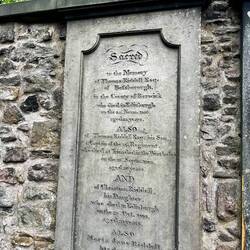 The grave of Tom Riddle which is the name of the main villain in Harry Potter