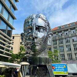 ראש של Kafka (הפראגים מאוד גאים בו)