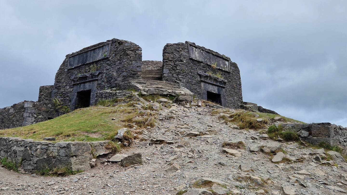 Jubilee tower atop Moel Famau