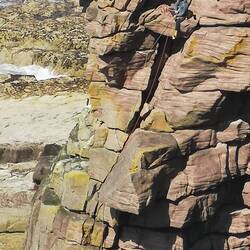 Wagemutige Kletterfreaks auf dem Old Man of Stoer