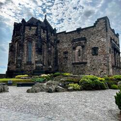 The exterior of the great hall