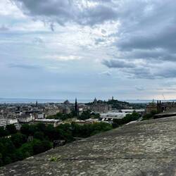Beautiful panoramic views from the top of the castle