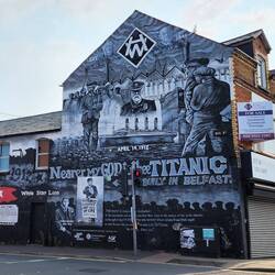 Belfast is proud of their connection to the Titantic despite it's fate.