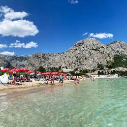 Panorama am Strand