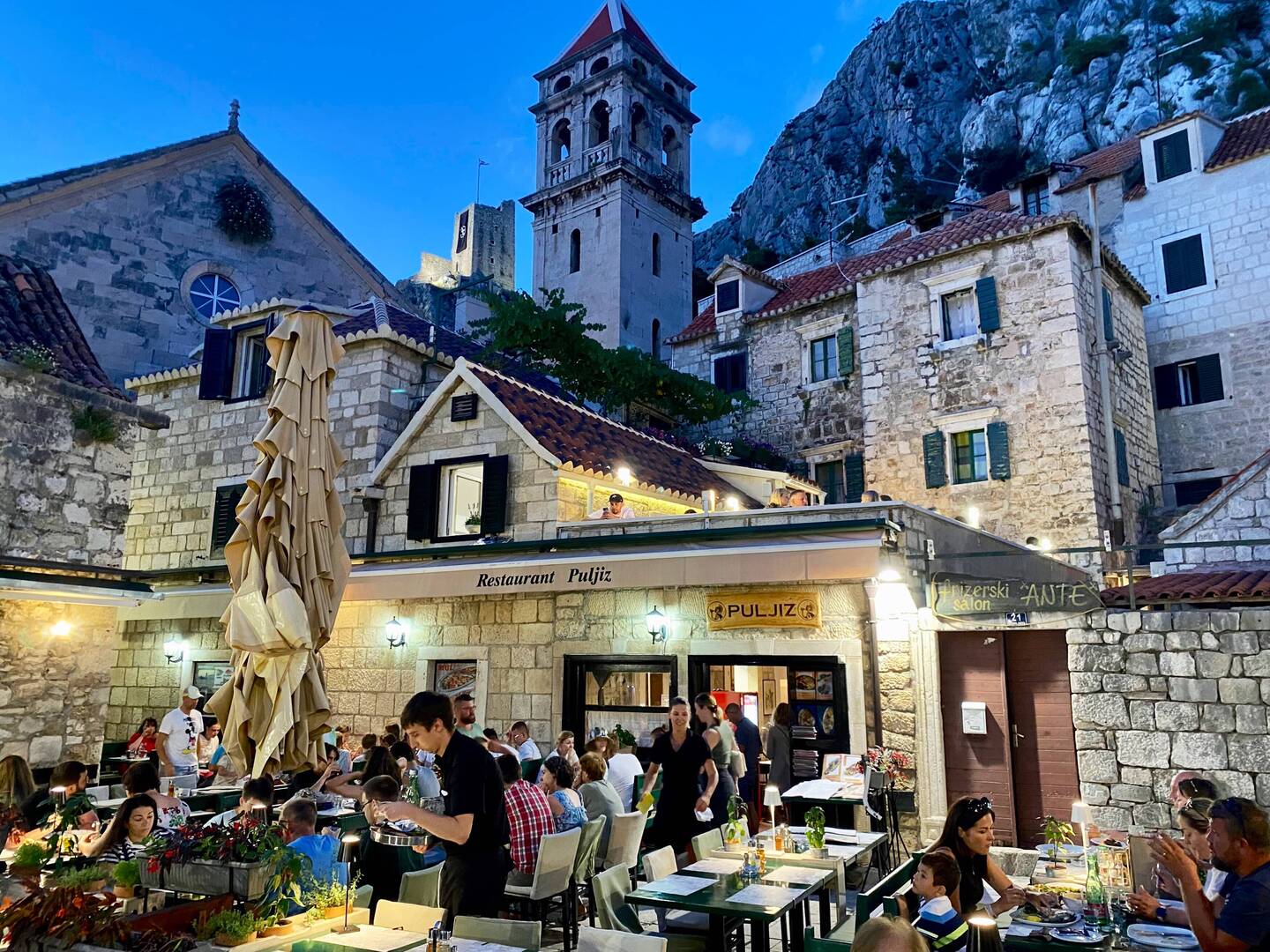 Omiš Altstadt