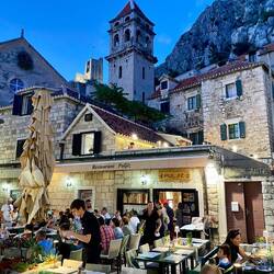 Omiš Altstadt