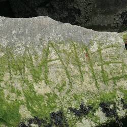 I don't know who was here before me but they ran out of room for the 'r'.