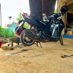 Platten Reifen beheben