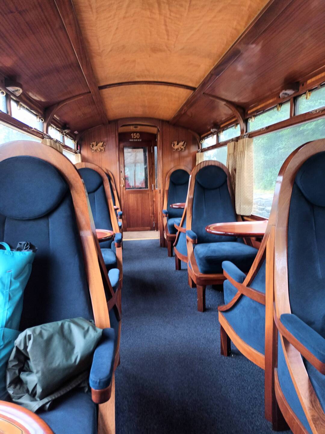 Nobody in first class? Well....