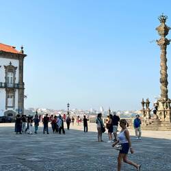 The Ancient Pillory Is Marked With a Pillar from Which People Were Hanged