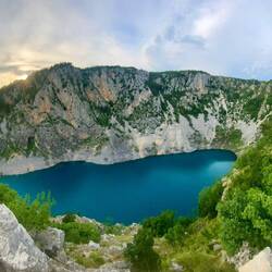 Doline Blauer See