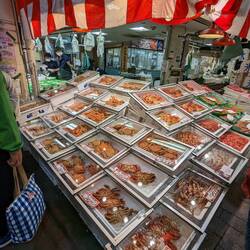 Le marché aux poissons