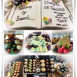 Brunch on the high seas ... the sweet stuff 😋 — Aboard Insignia.