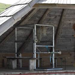 Quelle est cette drôle de machine ? On se demandait si c'était pour aider les vaches à accoucher ?
