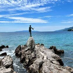 Das Mädchen und die Möwe