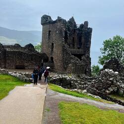 This main building was the dining hall and reception area