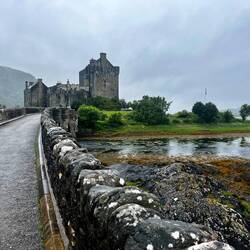 This castle was origianlly found in ruins but restored to its former state in the 1990s