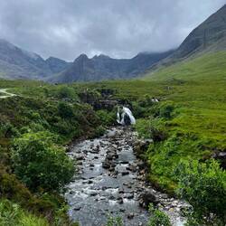 The start of the Fairy Pools