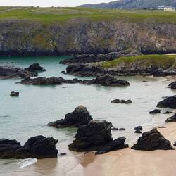 Und unter uns immer das Meer