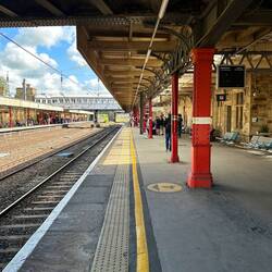 Lancaster, England my first rail transfer was successful