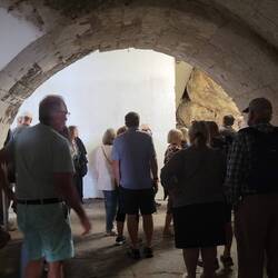 The cellars at Chateau Ladubay