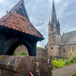 An old church in the main strip