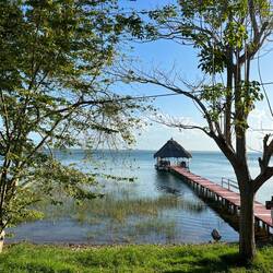 Blick auf den See bei Doña Tonita