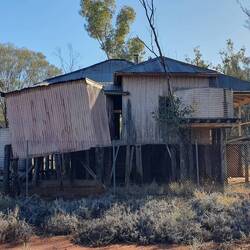 Old homestead, at the campground
