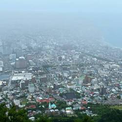 Karen got these shots seconds before the fog rolled in---everyone else got photos of fog