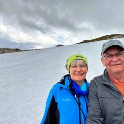Hier sind noch Langläufer unterwegs