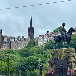 Enjoying how the rain and grey makes the city even more beautiful