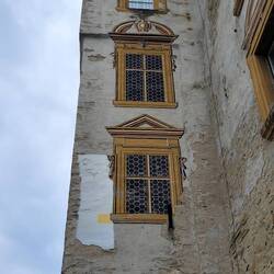 Painted on Windows of the Baroque Style